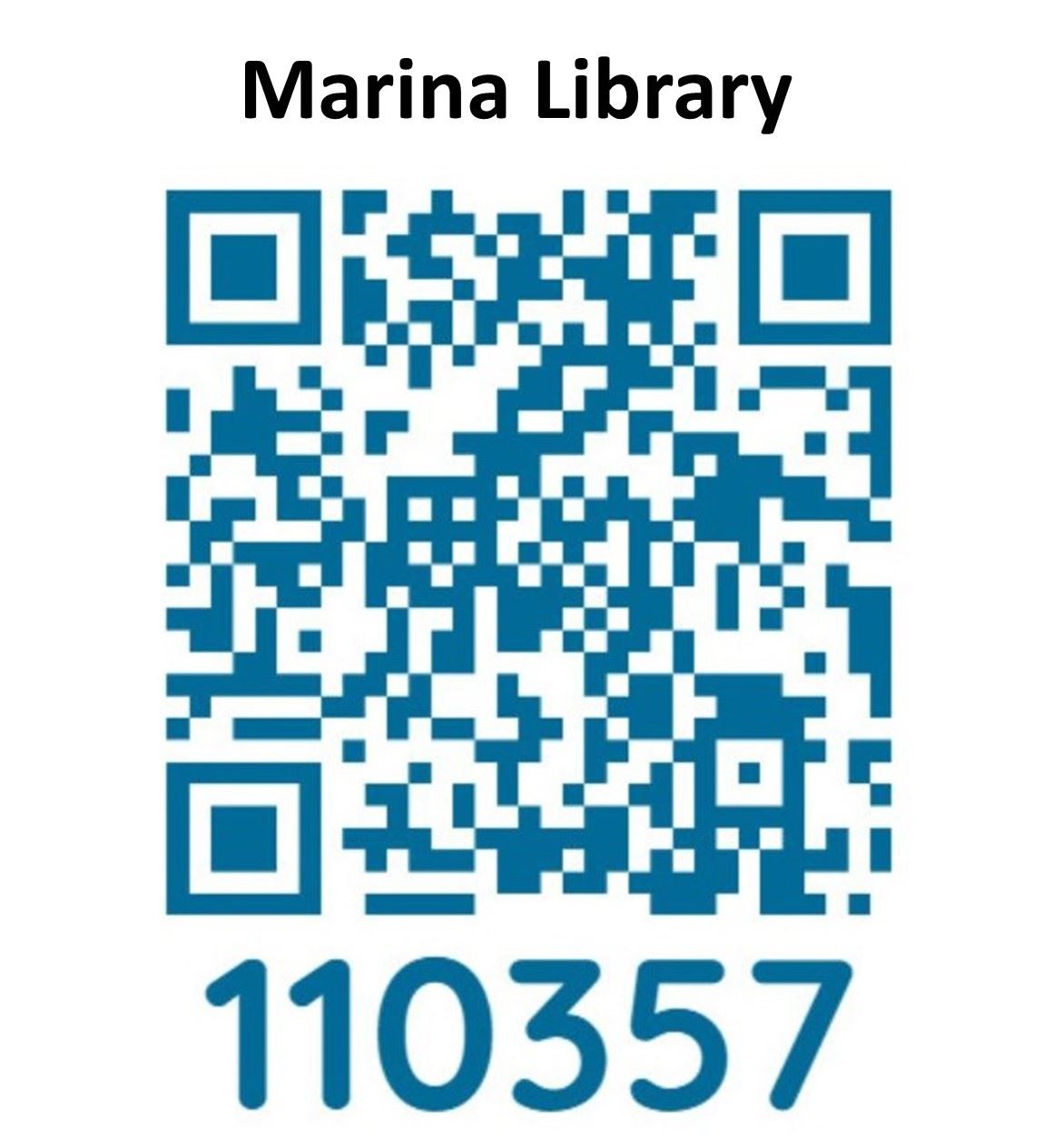 QR code Marina printing