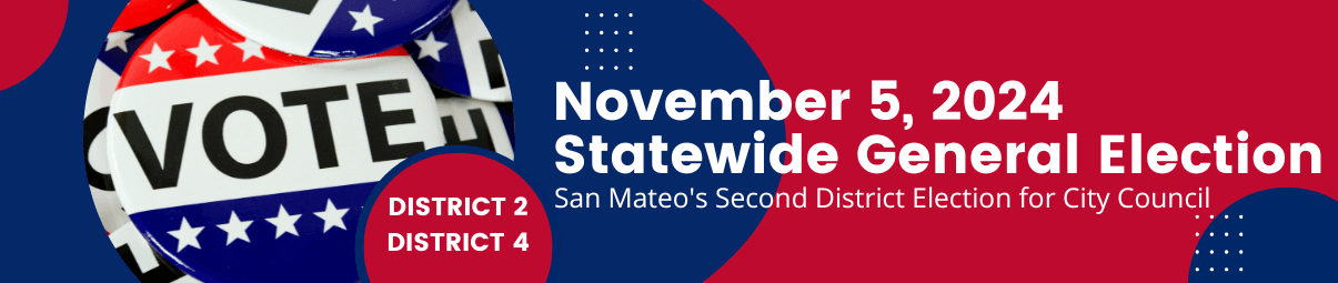 November 5, 2024 Statewide General Election - District 2 and 4 Election for City Council
