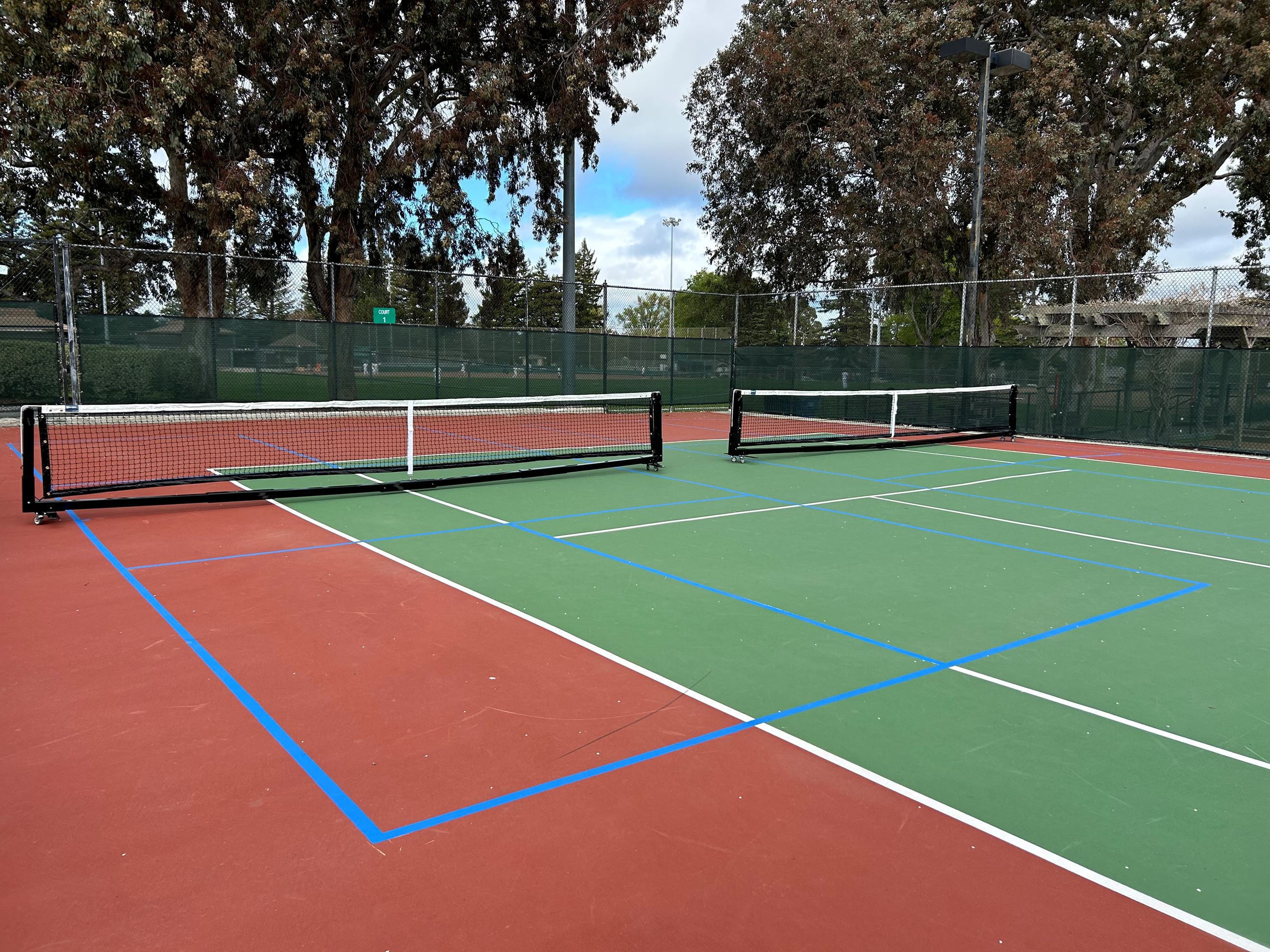 Beresford Pickleball Pilot Program Court View 2
