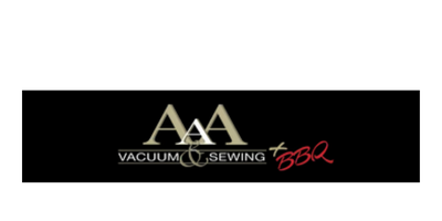 AAA Vacuum Sewing and BBQ Logo With URL Link