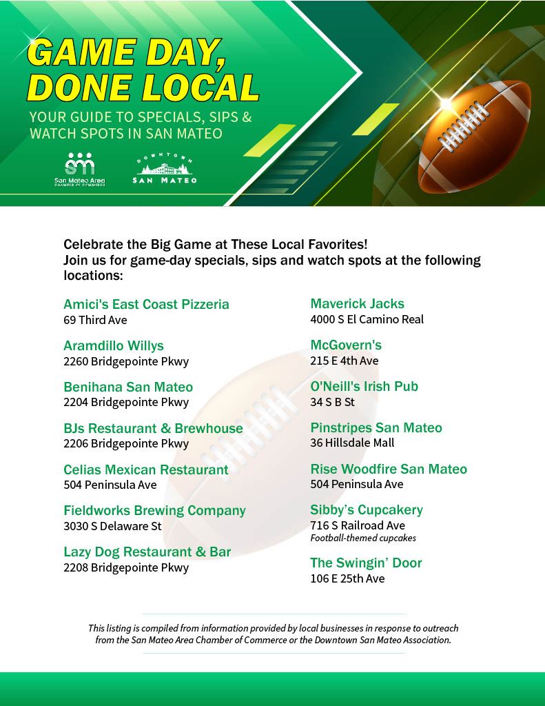 Game Day Done Local  Your Guide to Special Sips and Watch Spots Page 1 thumbnail Image