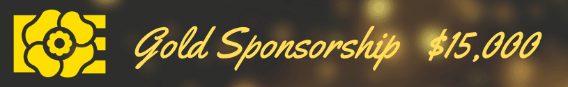 Gold Sponsorship $15000