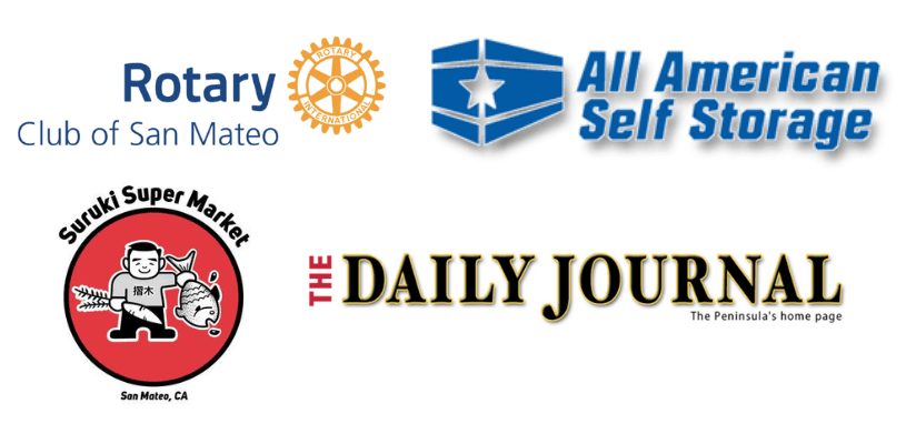 logos - Rotary, All American Self Storage, Suruki Supermarket