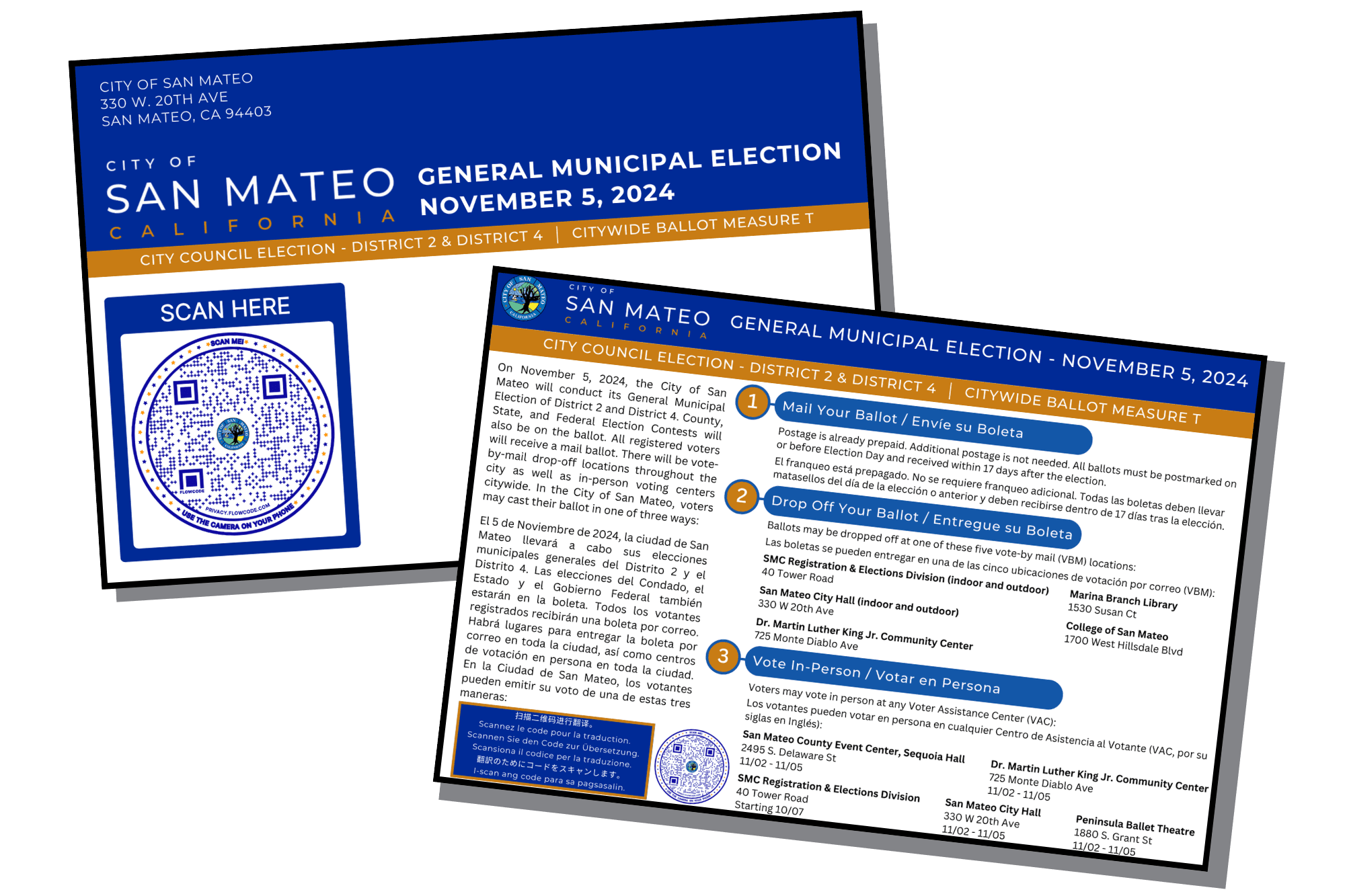 2024 Election Mailer Postcard